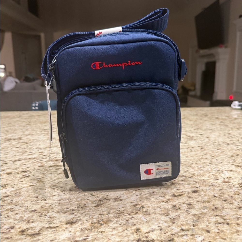Champion Dark Blue Men's Messenger Bag